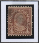 Stamps United States -  Martha Washington