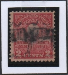 Stamps United States -  Lampara d' Edison