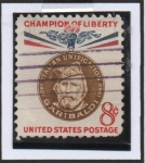 Stamps United States -  Giuseppe Garibaldi