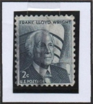 Stamps United States -  Frank Llyd Wright