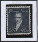 Stamps United States -  Thomas Paine