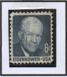 Stamps United States -  David Eisenhower