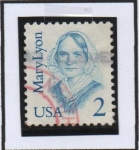 Stamps United States -  Mary Lyon