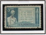 Stamps United States -  Lincoln