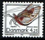 Stamps Denmark -  serie- Insectos raros