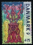 Stamps Denmark -  serie- Mitología vikinga