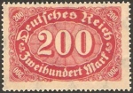 Stamps Germany -  cifras