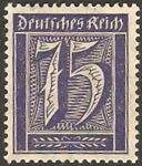 Stamps Germany -  168 - Cifra