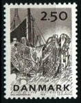 Stamps : Europe : Denmark :  serie- Industria pesquera nacional