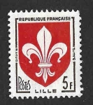 Sellos de Europa - Francia -  902 - Escudo de Lille