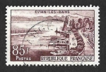 Stamps France -  908 - Evian Les Bains