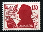 Stamps : Europe : Denmark :  Bicentenario del nacimiento- Poeta