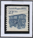 Stamps United States -  Vagon Comedor