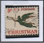 Stamps United States -  Angel con Trompeta