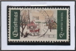 Stamps United States -  Domingo en Invierno