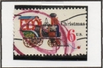 Stamps United States -  Jugete: Locomotora