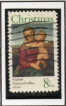 Stamps United States -  Madona y Niño