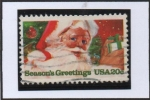 Stamps United States -  Santa Claus 