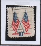 Stamps United States -  Banderas