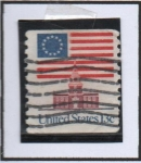 Stamps United States -  Banderas