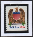 Stamps United States -  Aguila y Escudo