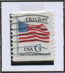 Stamps United States -  Banderas