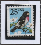 Stamps United States -  Grosbeak