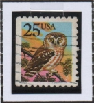 Stamps United States -  Búho