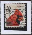 Stamps United States -  Cardenal