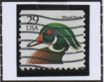 Stamps United States -  Pato d' Maderaa