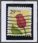 Stamps United States -  Tulipan