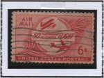 Stamps United States -  Primer Avión y Avión Moderno
