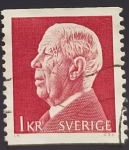 Stamps Sweden -  Rey Gustavo Adolfo VI