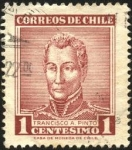 Stamps America - Chile -  Francisco Antonio Pinto y Díaz de la Puente, fue una figura política de Chile, dos veces Presidente.