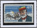 Sellos de America - Estados Unidos -  Langley