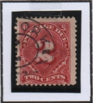 Stamps United States -  Cifras