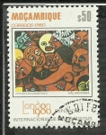 Sellos de Africa - Mozambique -  Malangatana