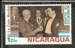 Stamps Nicaragua -  La copa mundial