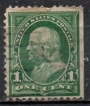 Stamps United States -  Frankiln