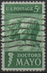 Stamps United States -  Drs. William y Carlos Mayo