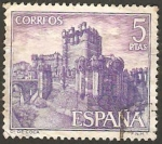 Stamps Spain -  1814 - Castillo Coca en Segovia