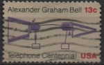 Stamps United States -  Bell's Telefone Patent