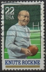 Stamps United States -  Knute Bockne