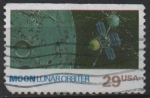 Stamps United States -  Moon Lunar Obiter