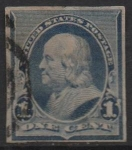 Stamps United States -  Franklin 