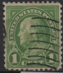 Stamps United States -  Benjamín Franklin