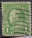 Stamps United States -  Benjamín Franklin