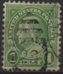 Stamps United States -  Benjamín Franklin