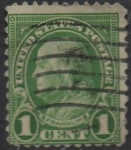 Stamps United States -  Benjamín Franklin