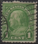 Stamps United States -  Benjamín Franklin